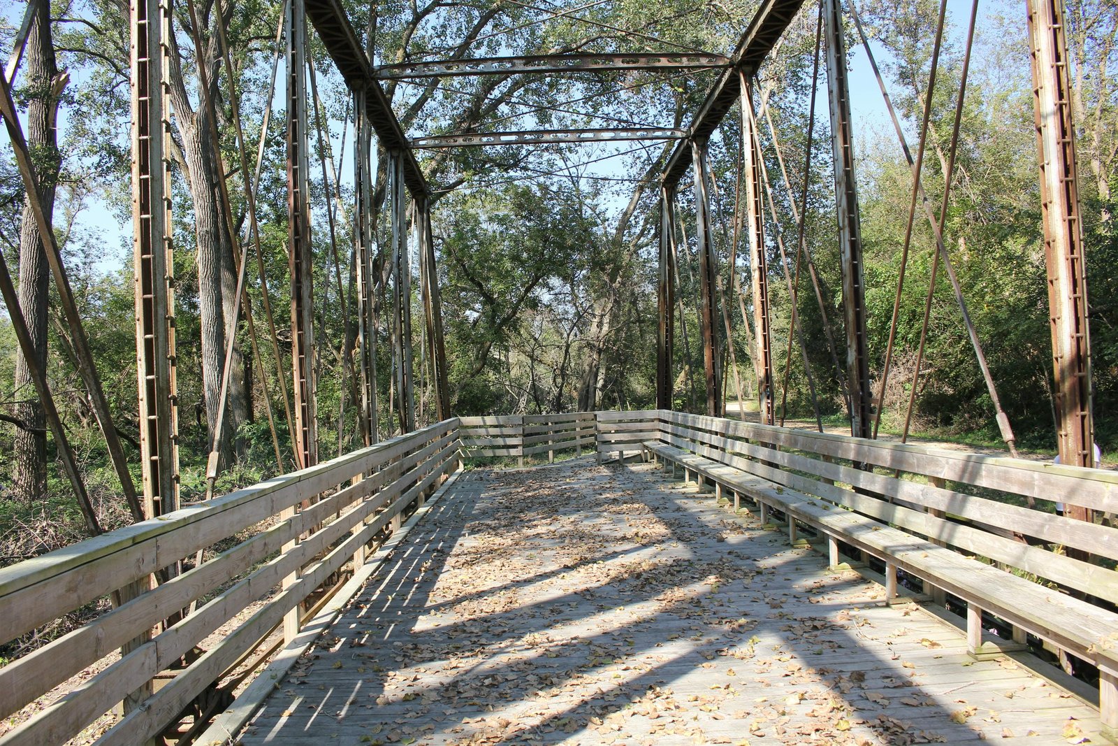 Inside truss